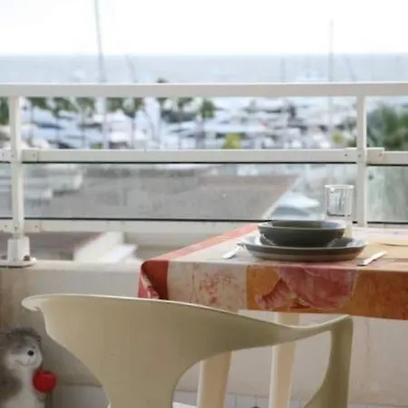 아파트 Standing Vue Entre Cannes Et Antibes 골페주앙